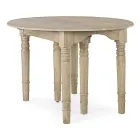 Runt matbord Utdragbart till 272 cm i Homemotion Wood - Guglio Viadurini