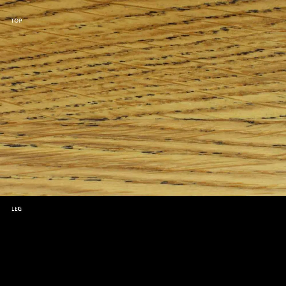 Runt matbord med fin fanerad skiva tillverkad i Italien - dollar Viadurini