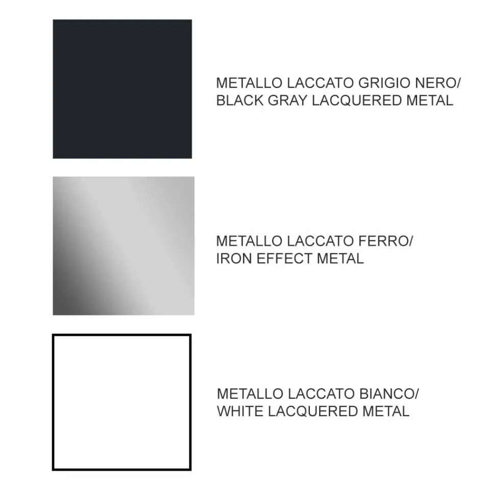 Utdragbart designbord Upp till 294 cm i trä och metall Tillverkad i Italien - Nuzzo Viadurini