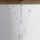 Designbord av gran och träplastglas tillverkat i Italien, Castro Viadurini