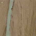 Modernt designbord med träplatta och metallbas, Esperia Viadurini