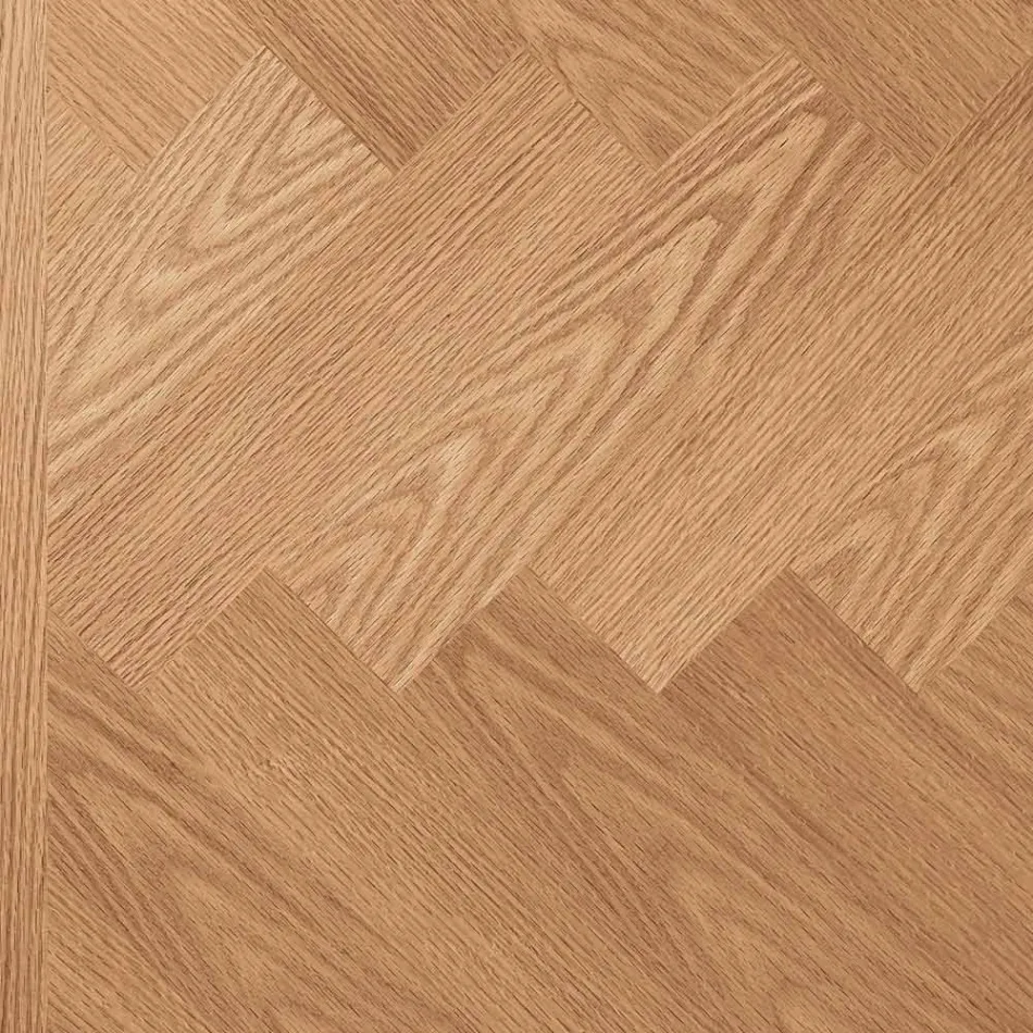 Fast bord 180x90 cm i ek och järnbas - Lega Viadurini