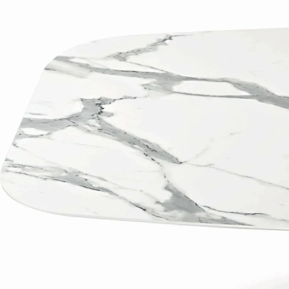 Fast fatbord med laminatskiva Tillverkat i Italien - Settimmio Viadurini