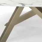 Fast fatbord med laminatskiva Tillverkat i Italien - Settimmio Viadurini