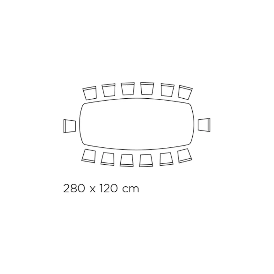 Fast bord i polerad Amazonitkeramik Tillverkad i Italien - Grotta Viadurini