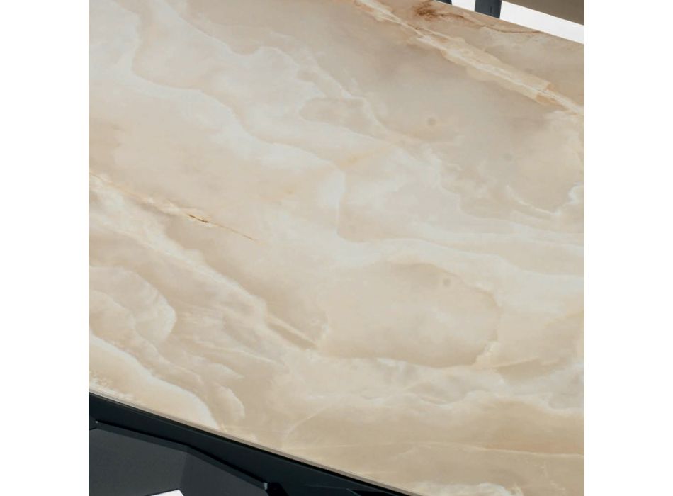 Fast keramiskt bord i olika ytbehandlingar och storlekar Tillverkat i Italien - Grotta Viadurini