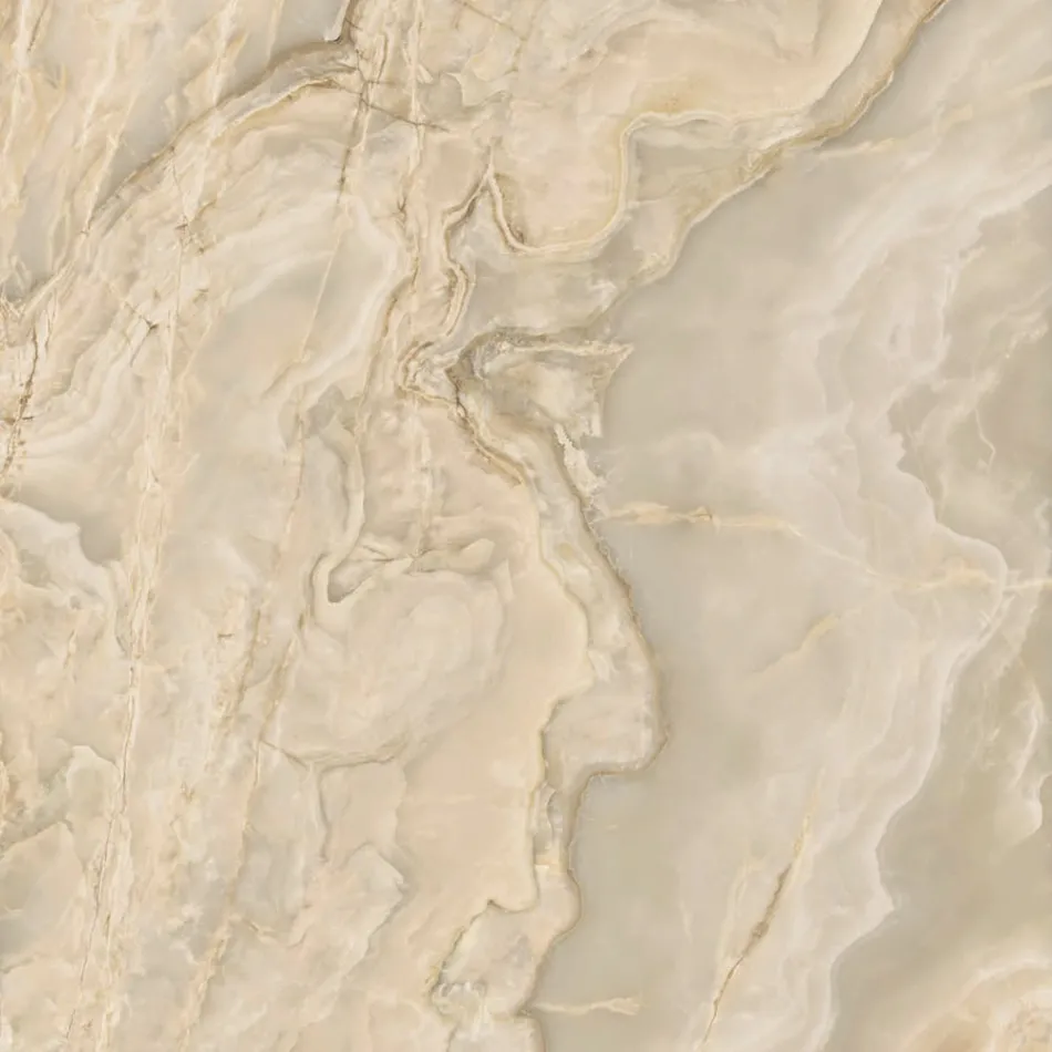 Fast rektangulärt bord i stål och keramik Made in Italy - Byxor Viadurini