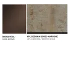 Trädgårdsbord med aluminiumsits Tillverkat i Italien - Plinto av Varaschin Viadurini