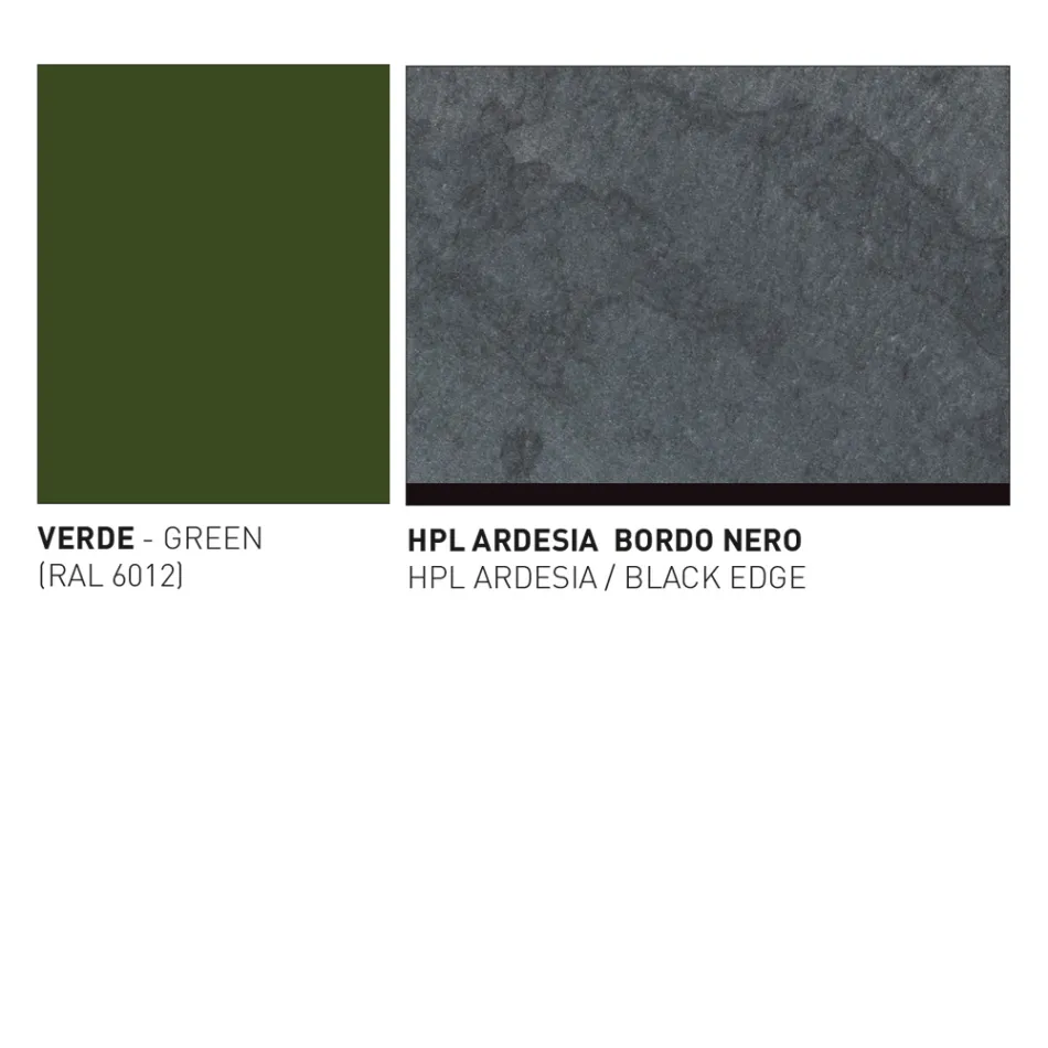 Trädgårdsbord med aluminiumsits Tillverkat i Italien - Plinto av Varaschin Viadurini