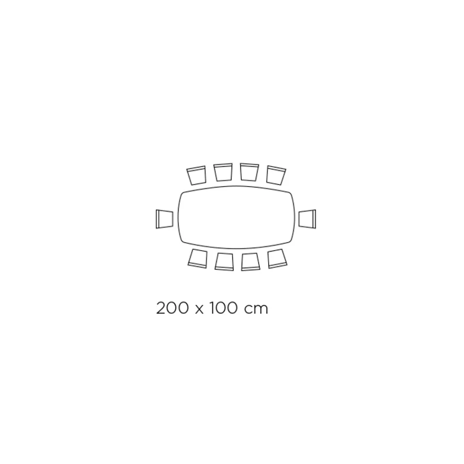 Keramisk bords- och basgrafitfinish Made in Italy - Byxor Viadurini