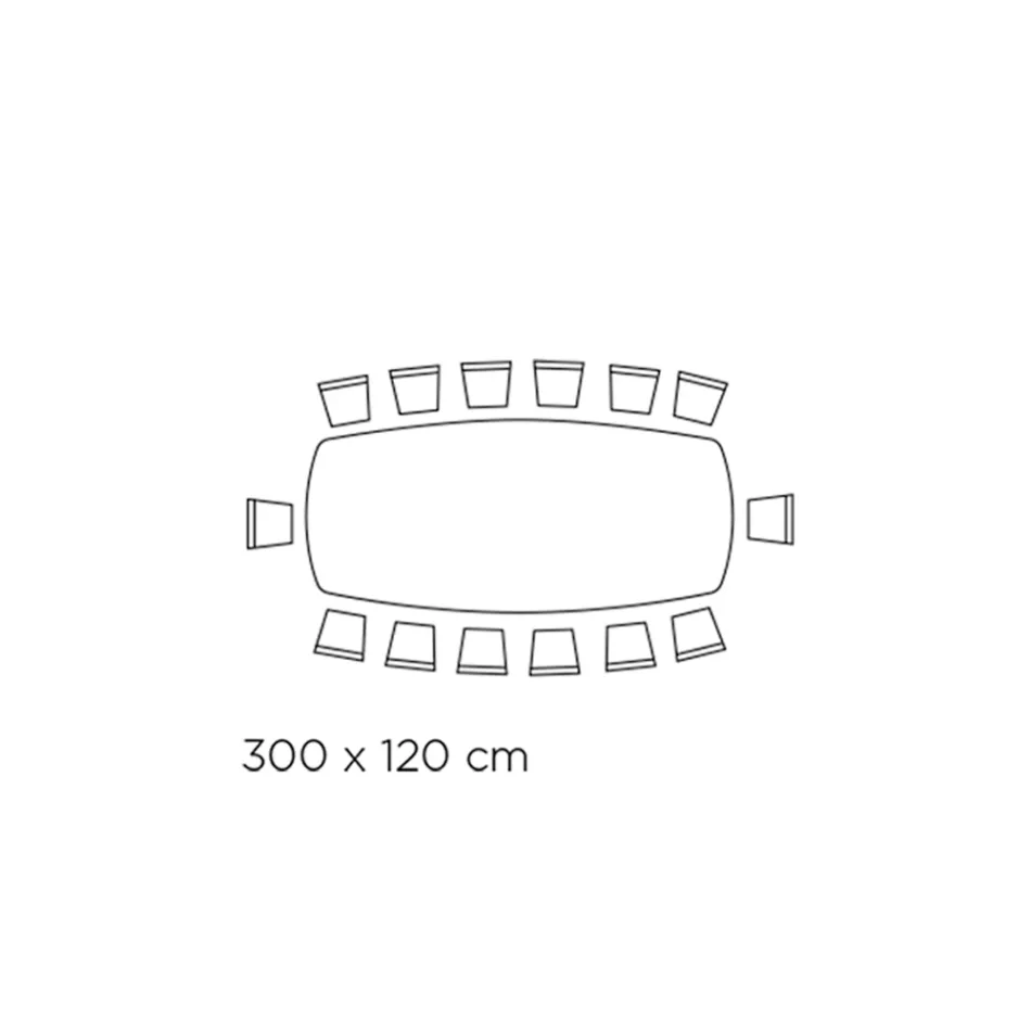 Polerat grekiskt svart keramikbord tillverkat i Italien - Grotta Viadurini