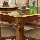 Utdragbart träbord 280 cm Klassisk stil Made in Italy - Majesty Viadurini