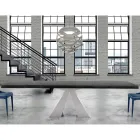 Modernt träbord Utdragbart upp till 300 cm Tillverkat i Italien - Dalmatisk Viadurini