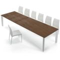 Venereed Wood utdragbart bord upp till 325 cm Tillverkad i Italien - Settanta