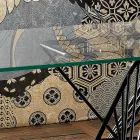 Modernt designhärdat glasbord tillverkat i Italien, Mitia Viadurini