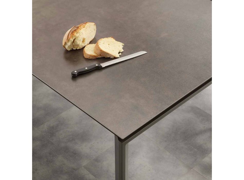 Glaskeramiskt förlängbart bord upp till 240 cm Terni Viadurini