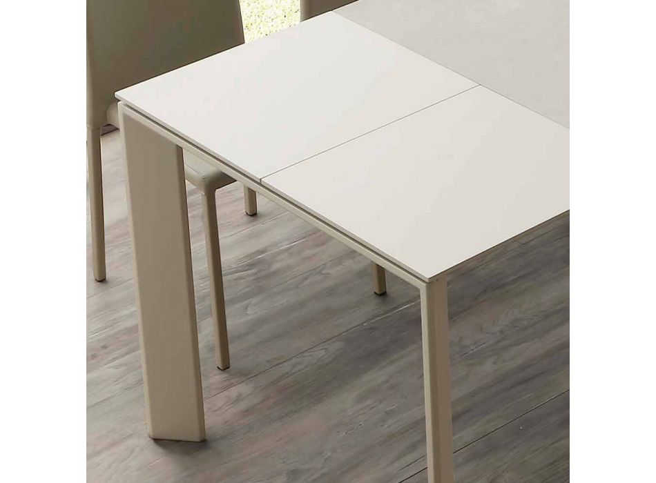 Glaskeramiskt förlängbart bord upp till 240 cm Terni Viadurini
