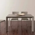 Glaskeramiskt förlängbart bord upp till 240 cm Terni Viadurini