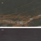 Modernt designglas keramikbord tillverkat i Italien, Egisto Viadurini