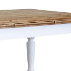 Utdragbart vardagsrumsbord i nordisk gran Tillverkat i Italien - Benidorm Viadurini