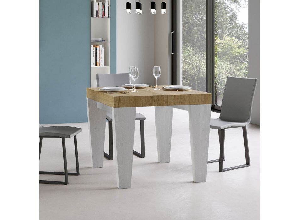 Modernt utdragbart bord till 246 cm i Made in Italy Wood - Mountain Viadurini