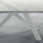 Modernt utdragbart bord upp till 278 cm i keramik Made in Italy - Settimmio Viadurini