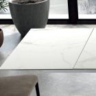 Modernt utdragbart bord upp till 278 cm i keramik Made in Italy - Settimmio Viadurini
