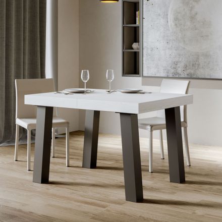 Modernt utdragbart bord upp till 440 cm i trä Made in Italy - Cedric Viadurini
