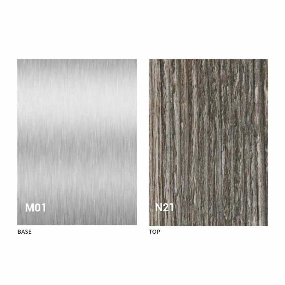 Modernt utdragbart bord Upp till 480 cm i trä tillverkat i Italien - Michael Viadurini