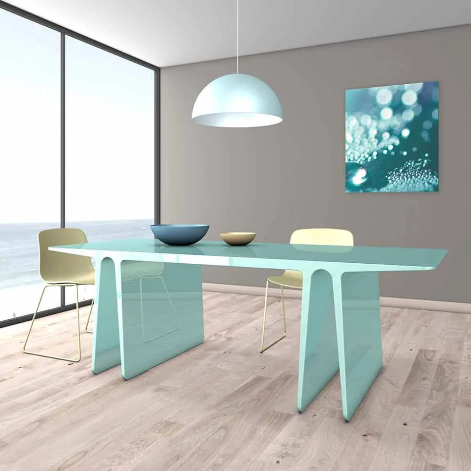 Multifunktionellt modernt bord producerat i Italien, Mignanego Viadurini