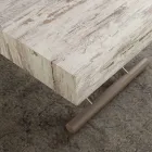 Bord eller utdragbara bord med topp i melamin Palau Viadurini