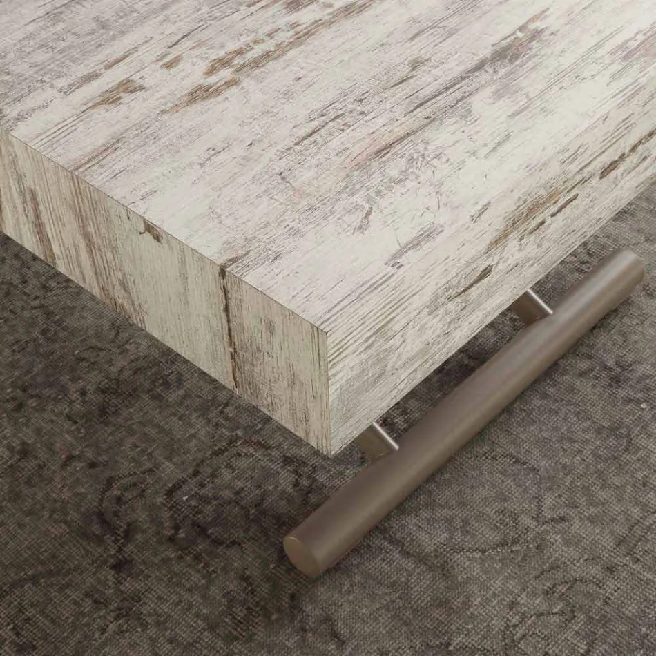 Bord eller utdragbara bord med topp i melamin Palau Viadurini