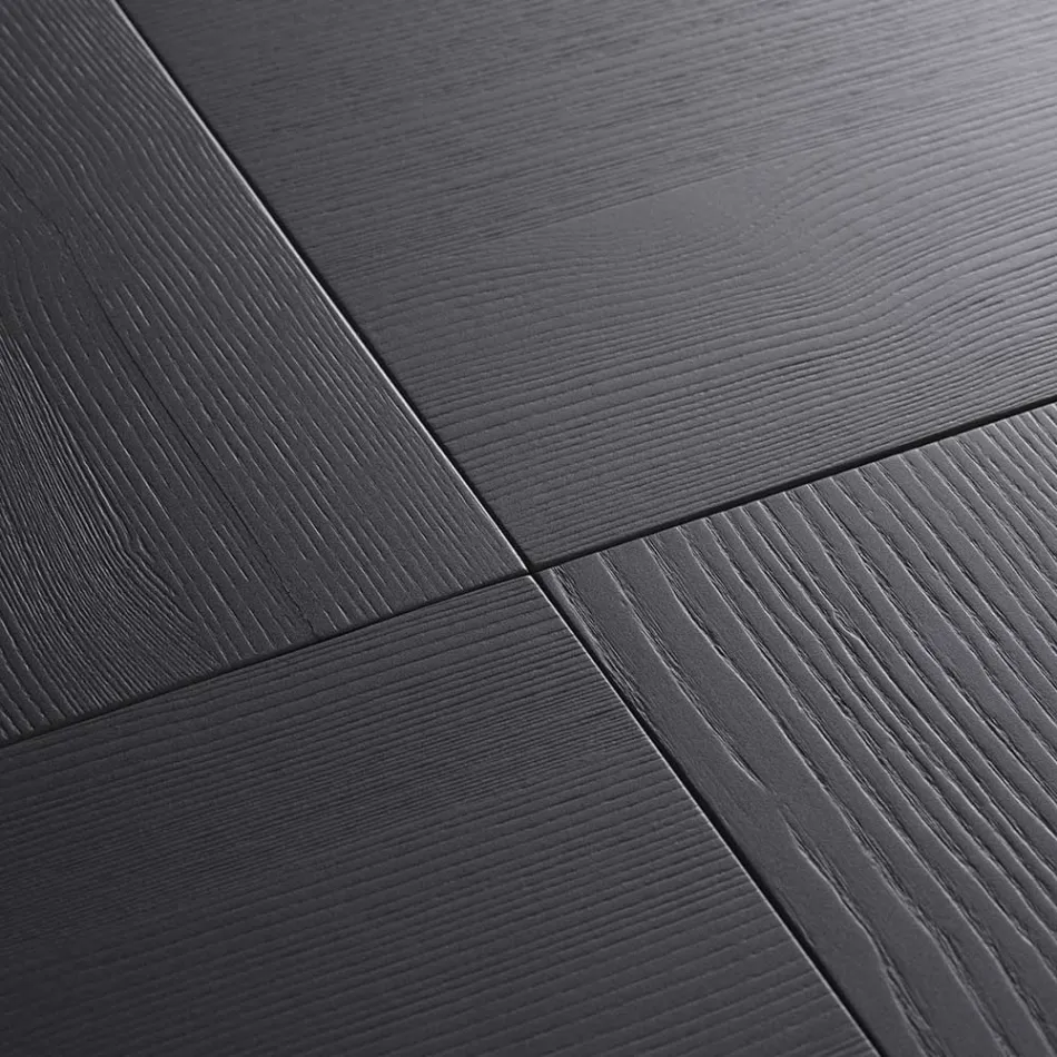 Ovalt matbord i askfanerad plywood - Capricorn Viadurini