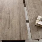 Matbord med utdragbar rund topp Upp till 170 cm - Moreno Viadurini