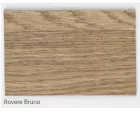 Pläterat bord i knuten Masellato ek och kristall Tillverkat i Italien - Vicente Viadurini