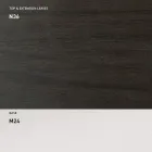 Utdragbart matbord 190 cm Metall och trä Tillverkat i Italien - Euklidiskt Viadurini