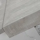 Utdragbart matbord till 255 cm i plexiglas och trä Tillverkat i Italien - Francoise Viadurini