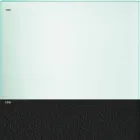 Matbord i transparent glas och metall Olika färger 5 storlekar - Aschio Viadurini