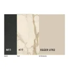 Runt matbord förlängbart till 270 cm i keramik Made in Italy - Muschio Viadurini