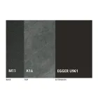 Runt matbord förlängbart till 270 cm i keramik Made in Italy - Muschio Viadurini