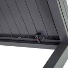 Kvadratiskt bord utdragbart till 180 cm av aluminium - Marker Viadurini