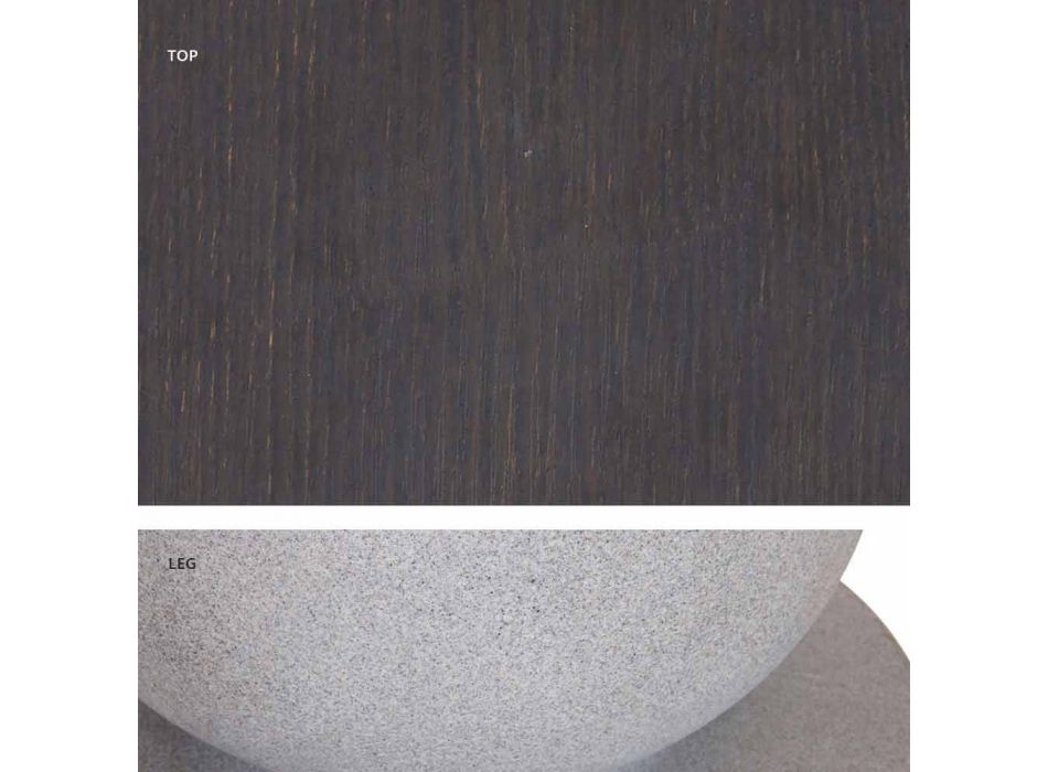 Kvadratisk matbord, HPL Top - Nitton Century by Slide Viadurini