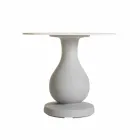 Kvadratisk matbord, HPL Top - Nitton Century by Slide Viadurini