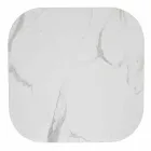 Kvadratisk matbord, HPL Top - Nitton Century by Slide Viadurini