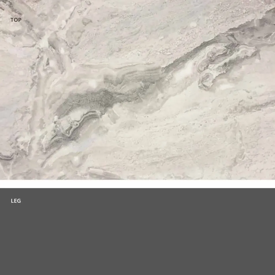 Klassisk design rundbord, Ø140 och HPL topp - Nittonde århundradet av Slide Viadurini