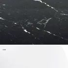 Modernt runt bord i Carrara-marmor och Marquinia Made in Italy – Dollars Viadurini