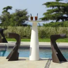 Polyetenrunda bord Slide Hoplà (H110) hpl topp tillverkad i Italien Viadurini