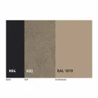 Runt matbord som kan förlängas till 165 cm med keramisk topp - Pistolero Viadurini