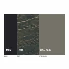 Runt matbord som kan förlängas till 165 cm med keramisk topp - Pistolero Viadurini