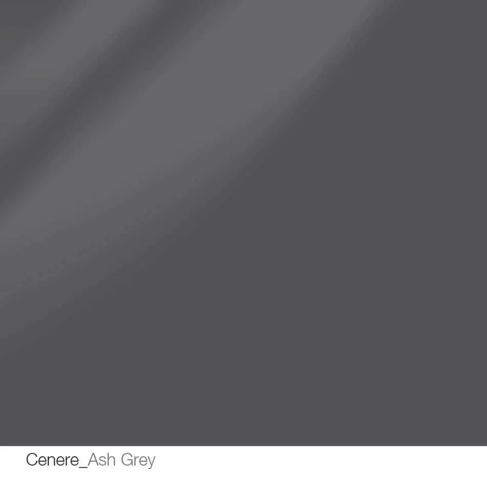 Runt designbord d.120 kristallplatta tillverkad i Italien Cristal Viadurini